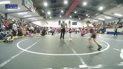 67 lbs Quarterfinal - Carver Kirby, Jay Wrestling Club vs Major Hughes, Eufaula Ironheads Wrestling Club