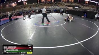 113 lbs Cons. Round 3 - Izak Rodriguez, Zephyrhills Christian vs Angel Castenado, Cass