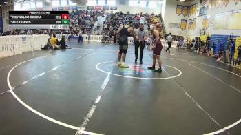 190 lbs Champ. Round 1 - Reynaldo Sierra, St Cloud vs Alex Davis, Jupiter
