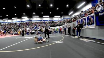 49 lbs Consolation - Ayden Taylor, Clinton Youth Wrestling vs Joshua Roche, Newcastle Youth Wrestling