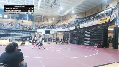 141 lbs Quarterfinal - Ashton Keller, Schreiner Univsrity vs Kieran Thompson, Adams State