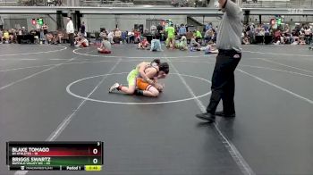 92 lbs Semis (4 Team) - Blake Tomago, 84 Athletes vs Briggs Swartz, Buffalo Valley WC