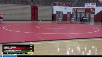 285 lbs Quarterfinal - Constantine Dunkin, Victory College Prep. vs Nolan Martin, Perry Meridian