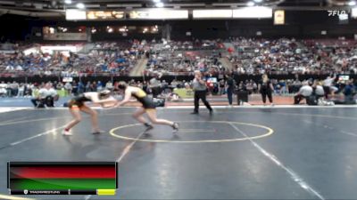 120 lbs Cons. Round 4 - Abigail Hamblin, Jerome vs Ava Williams, Bishop Kelly