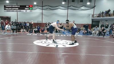 285 lbs Final - Parker Brunelle, Holyoke vs Dillon Laffond, Franklin County