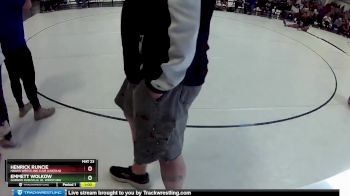 16 lbs Semifinal - Henrick Runcie, Hawks Wrestling Club (Lincoln) vs Emmett Wolkow, Gordon Rushville Jr. Wrestling