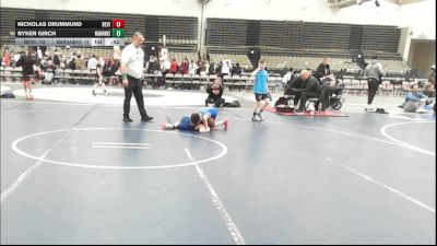 56 lbs Rr Rnd 3 - Nicholas Drummund, Revival Blue vs Ryker Girch, Warhawks Wrestling Inc. - K3