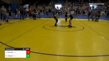 77 lbs Consolation - Landon Glander, 706 Wrestling vs Austin Zenga, Guerilla Wrestling Academy