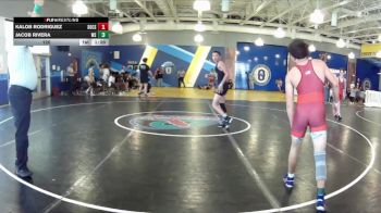 120 lbs Round 2 (8 Team) - Kalob Rodriguez, Socs vs Jacob Rivera, Westside Wrestling