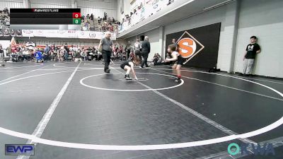 49 lbs Round Of 16 - Stone Charlton, Beggs Youth Wrestling Program vs Finn Morse, Sallisaw Takedown Club