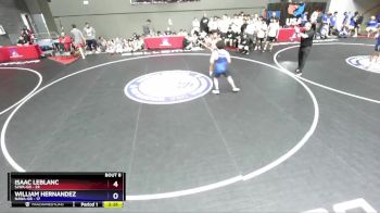 165 lbs Round 1 (16 Team) - Isaac LeBlanc, SJWA-GR vs William Hernandez, NAWA-GR