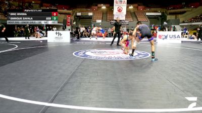 Open Men - 61 lbs Cons. Semis - Eric Rivera vs Enrique Zavala, Alisal High School Wrestling