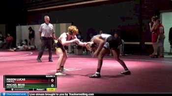 132 lbs Round 3 - Mason Lucas, Carlisle vs MaCael Bear, South Tama County