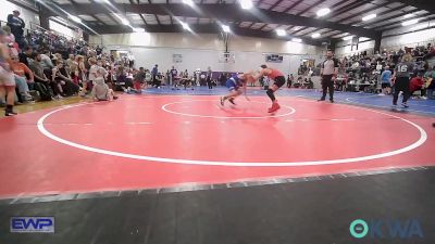 76 lbs Consi Of 4 - Jett Manning, Barnsdall Youth Wrestling vs Kaisen Kelley, Tiger Trained Wrestling