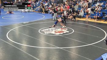 103 lbs Champ. Round 2 - Dane McNaughton, Gowanda vs Carter Leavell, Hamburg