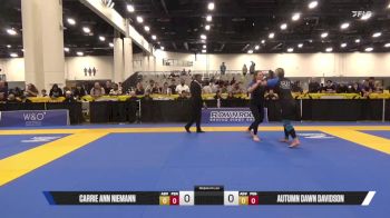 Autumn Dawn Davidson vs Carrie Ann Niemann 2025 World IBJJF Jiu-Jitsu No-Gi Championship