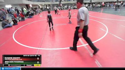 70 lbs Cons. Semi - Eugene Eighmy, Mollitium Wrestling Club vs Brecken Massman, THWC