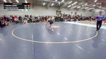 190 lbs Cons. Round 6 - Ivan Hochhalter, Timnath vs Tristan Clemen, Chaparral