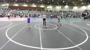 78 lbs Semifinal - Jayden Hernandez, Small Town WC vs Aubrey Leinassar, Yerington Lions WC