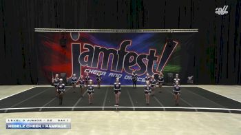 Rebelz Cheer - Rampage [2025 L3 Junior - D2 Day 1] 2025 JAMfest San Antonio Classic