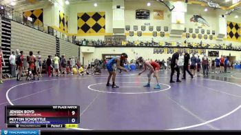 114 lbs Quarterfinal - Lincoln Hinchman, Contenders Wrestling Academy vs Troy Reed, Indiana