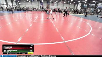 100 lbs Rd# 10- 4:00pm Saturday Final Pool - Jack Abramson, M2TC Blue vs Paul Ruiz, Cali Red