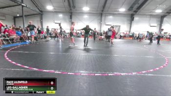 132 lbs Quarterfinal - Leo Gallagher, GB Wolfpack Wrestling Club vs Pace Lilenfeld, LevelUp