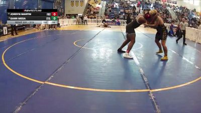 215 lbs Cons. Round 3 - Eann Mesa, St Cloud vs Jordyn Martin, Freedom