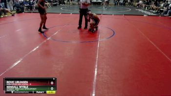 135 lbs Round 3: 3:00pm Fri. - Kendall Wyble, Student Wrestling Development Program vs Rovic Ubungen, Eagle River High School