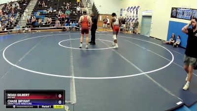 150 lbs Semifinal - Chase Bryant, Legacy Elite Wrestling vs Noah Gilbert, 843 SOT