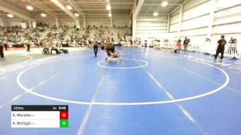 220 lbs Consi Of 16 #1 - Andy Morales, NC vs Antonio Bottiggi, OH