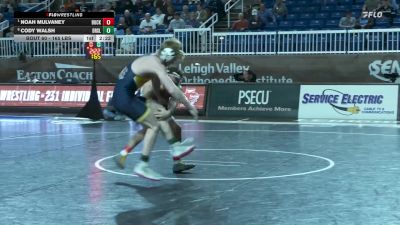 165 lbs Quarterfinal - Noah Mulvaney, Bucknell vs Cody Walsh, Drexel