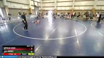 49 lbs 3rd Place Match - Atticus Wass, WY vs Jag OBrien, UT