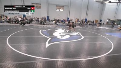 174 lbs Champ. Round 1 - Breyden Hill, Muskingum vs Kadin Khalloufi, Johns Hopkins