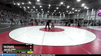 71 lbs Champ. Round 2 - Waylen Jones, Priest River WC vs Kai Pollock, Spokane Wrestling