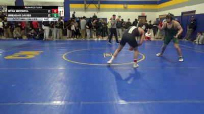 160 lbs Consy 4 - Ryan Mitchell, St. Joseph Regional-NJ vs Brendan Davies, St. Edward-OH