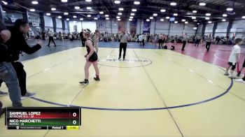 96 lbs Rd# 4- 2:00pm Friday Final Pool - Nico Marchetti, M2TCNJ vs Sammuel Lopez, No Escape W.A.