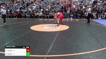 175 lbs Quarterfinal - Carlos Garcia, Oakdale vs Brady Wight, Vacaville