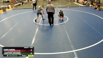 145G 1st Place Match - Saige Morris, South Anchorage High School vs Josephine Granger, Redington Sr. Jr/Sr High School