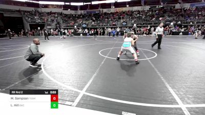 Rr Rnd 2 - Maddox Sampson, Team Oklahoma vs Lawrence Hill, Bentonville Wrestling Club