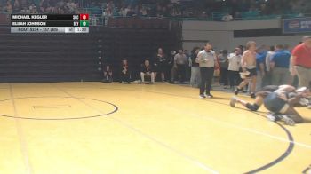 157 lbs Consi Of 8 #2 - Michael Kegler, Socastee vs Elijah Johnson, Blythewood