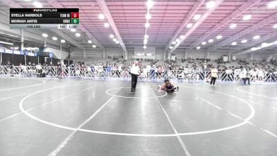 145 lbs Rr Rnd 1 - Stella Harbols, Team Nebraska vs Moriah Antis, East Rowan Wrestling Club