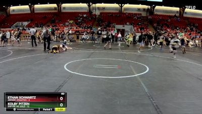 60 lbs Round 3 (8 Team) - Ethan Schwartz, Armory Athletics vs Kolby Pitzen, Empyre WC Gold