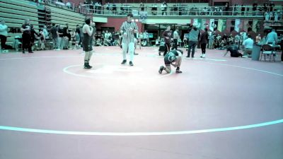 12U - 92 lbs Cons. Round 1 - Olivia Barcus, Mishawaka Wrestling Club vs Wyatt Beck, Rochester Wrestling Club