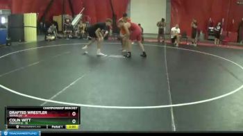 160 lbs Quarterfinals (8 Team) - Drafted Wrestler, Waterloo vs Colin Witt, Freedom B