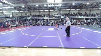 106 lbs Semifinal - James Blood, Sanford vs Musa Tamaradze, West Springfield