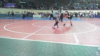 108 lbs Round Of 64 - Melanie Nunez, Mustang Middle School vs Jazmyn Martinez, Westmoore Wresting