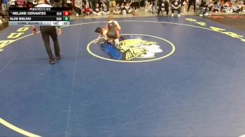115 lbs Cons. Round 2 - Melanie Cervantes, Blue Island (Eisenhower) vs Kloe Bielski, Bolingbrook