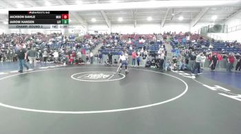 106 lbs Champ. Round 2 - Jarom Hansen, Layton vs Jackson Dahle, Murray