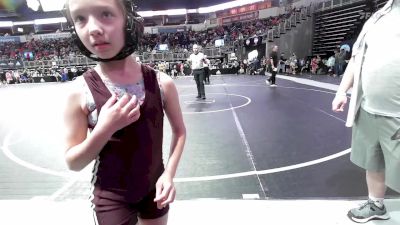 63.9-68.8 lbs Round Of 16 - Emmelia Sherman, Winnetonka vs Bristol White, Spartan Wrestling Fort Smith